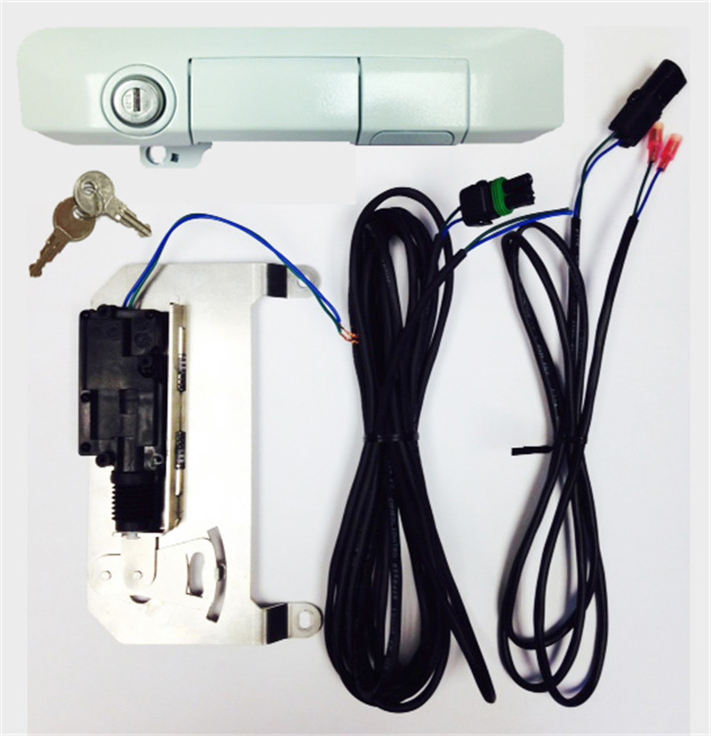 Pop & Lock Power Tailgate Lock For Toyota Tacoma Smart Lock Combo Standard-Super White - PL85503
