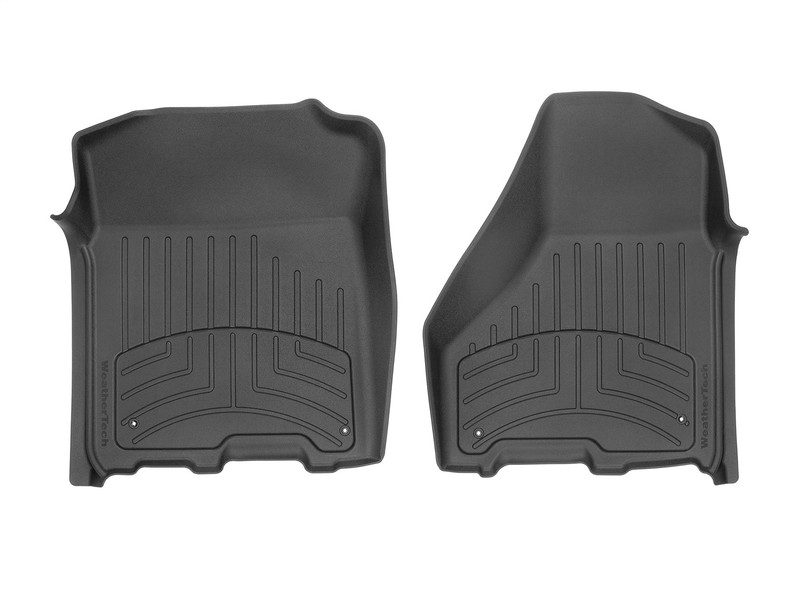 Weathertech Floor Liner HP, 12-18 Ram 1500 Crew Cab, 12-18 Ram 2500/3500 Crew Cab, Black 12-18 Ram 1500 Crew Cab, 12-18 Ram 2500/3500 Crew Cab - 444781IM