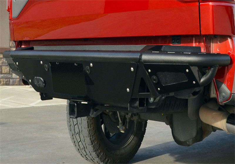 N-Fab RBS Rear Bumper Tundra w/Factory Hitch- Gloss Black - T14RBS-H