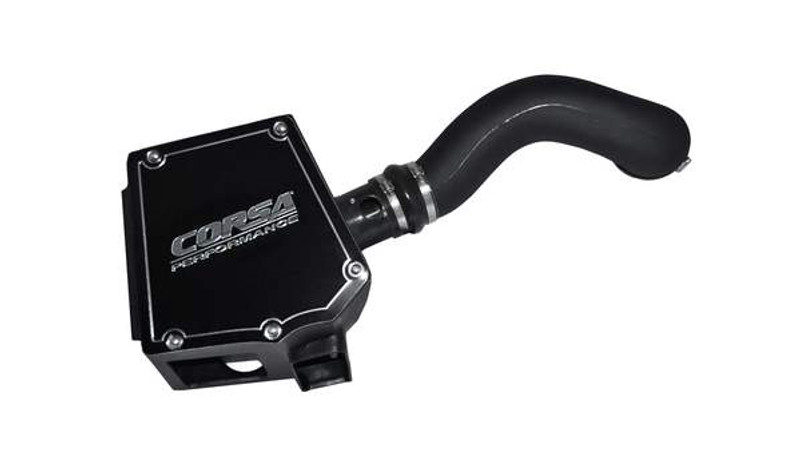 Corsa Performance Closed Box Air Intake with PowerCore Dry Filter 11-13 GMC Sierra 2500 - 44790