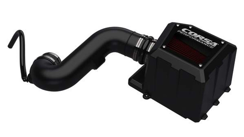 Corsa Performance Closed Box Air Intake With DryTech 3D Dry Filter 19-21 Chevy Silverado, GMC Sierra 1500 5.3 Liter Fits 2019 and Up New Body Only - 45953D