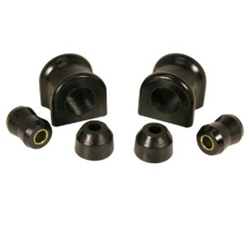 Rugged Ridge Jeep Wrangler Swaybar Bushing Kit - 1-1111BL; Black