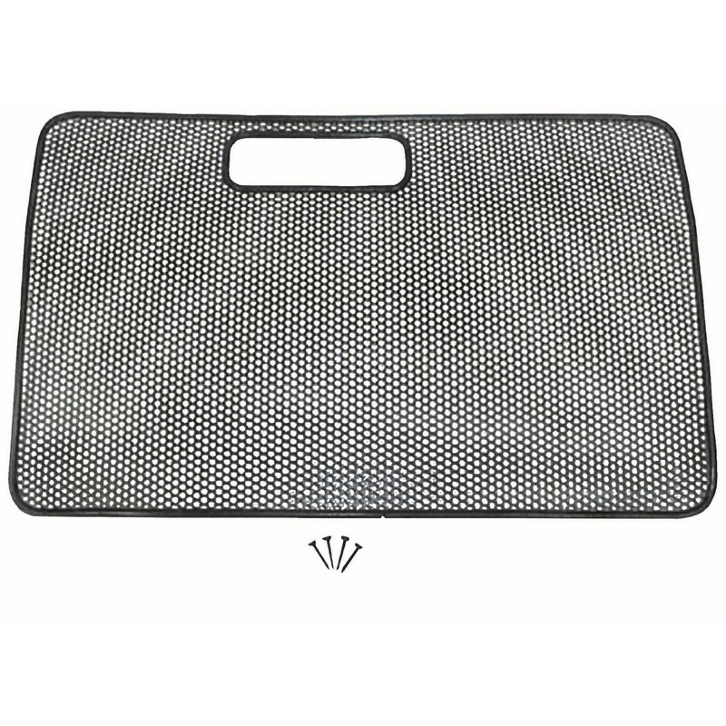 Rugged Ridge Jeep TJ Radiator Bug Shield - 11213.03; Black
