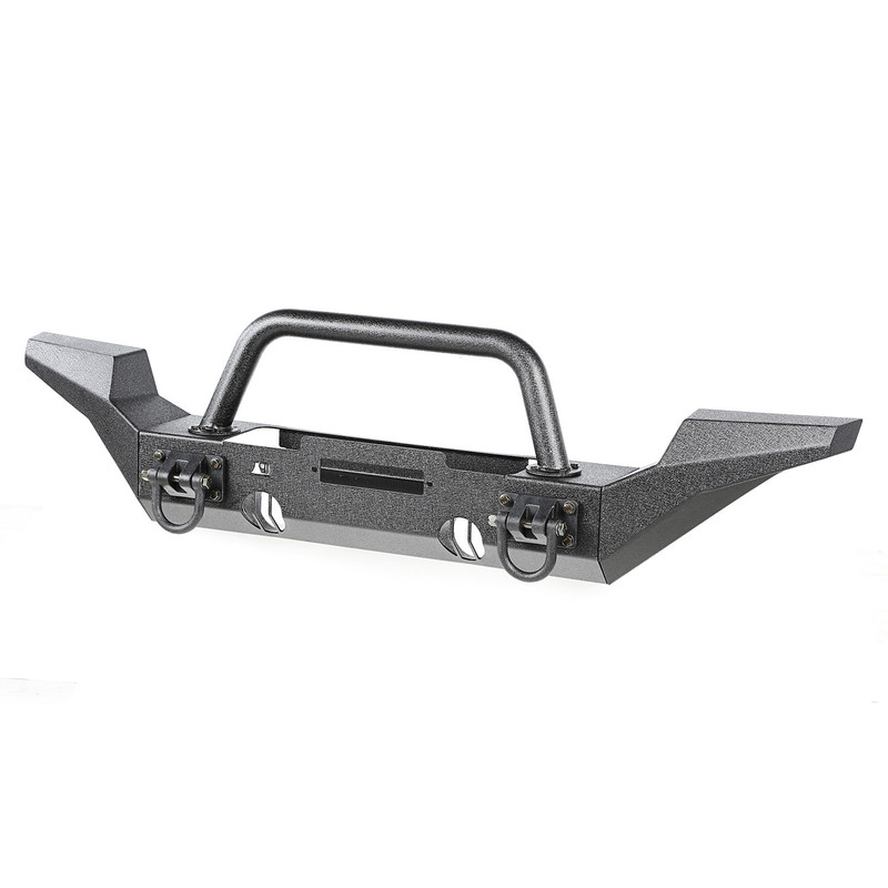 Rugged Ridge Jeep Wrangler Xtreme Heavy Duty Front Bumper Kit - 11540.52; Gray