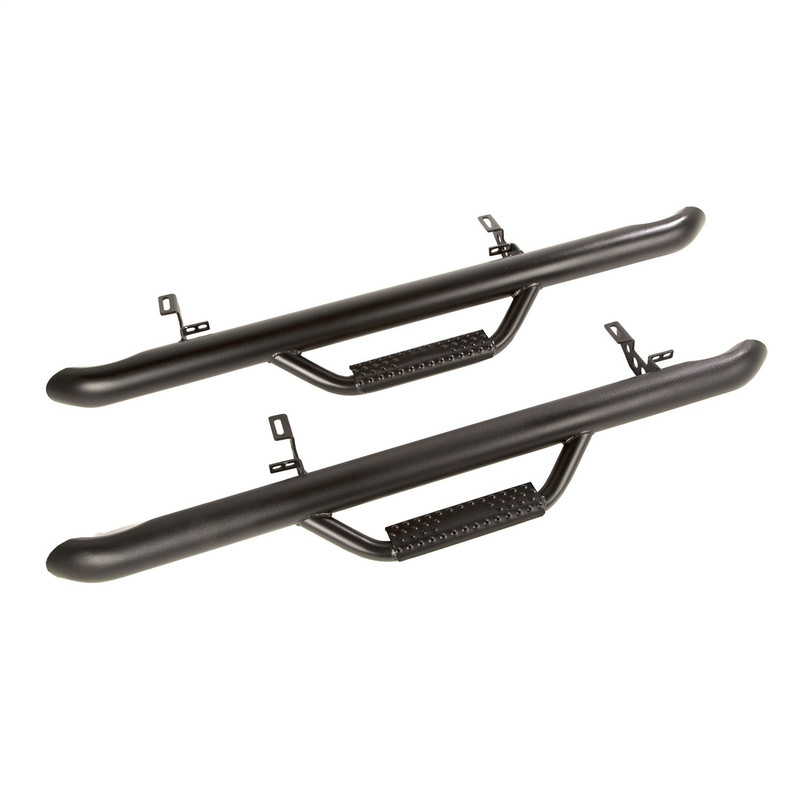 Rugged Ridge Jeep Wrangler JK Spartan Nerf Bar - 11596.05; Black