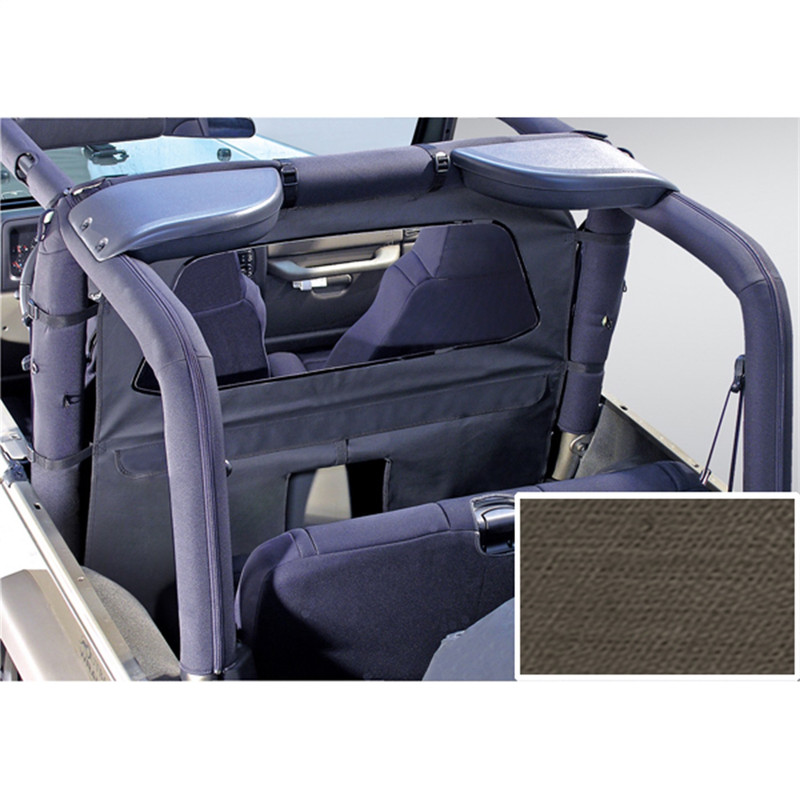 Rugged Ridge Jeep Wrangler Roll Bar Curtain - 13552.36