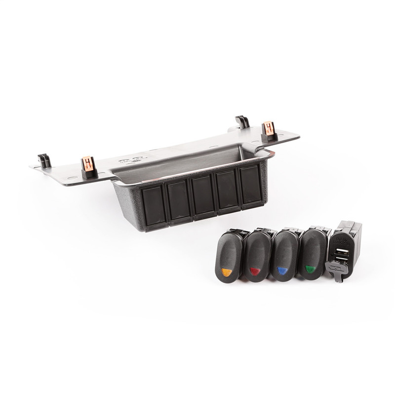 Rugged Ridge Jeep Wrangler JK Lower Switch Panel Kit - 17235.84