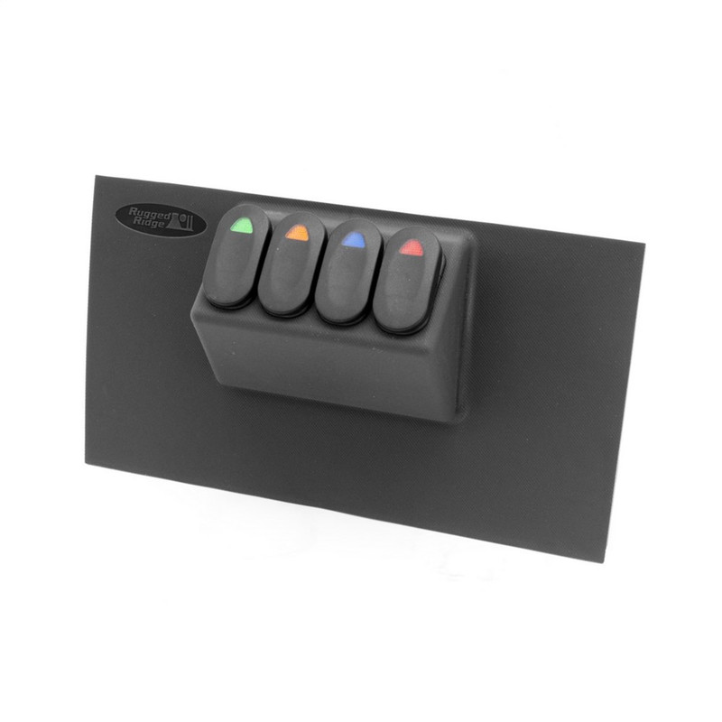 Rugged Ridge Jeep Wrangler Lower Switch Panel Kit - 17235.85