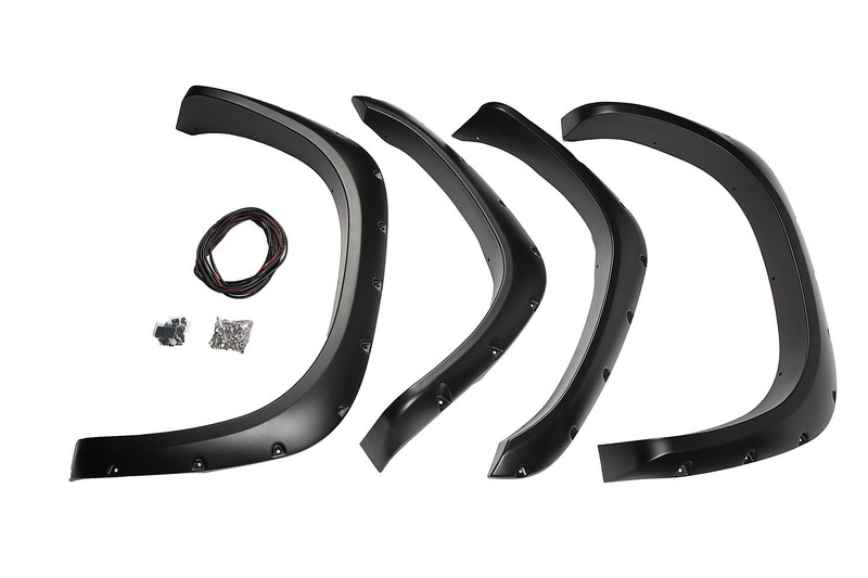 Rugged Ridge Ram 1500 All Terrain Fender Flare Set - 81630.42; Black