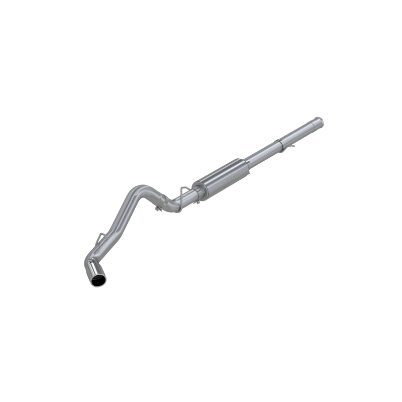 MBRP 3 1/2 Inch Cat Back Exhaust System Single Side Exit For 11-13 Silverado/Sierra 1500 6.2L V8T409 Stainless Steel - S5070409