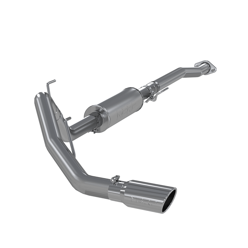 MBRP 3 Inch Cat Back Exhaust System Single Side Exit Aluminized Steel For 11-14 Ford F-150 V6 EcoBoost - S5236AL