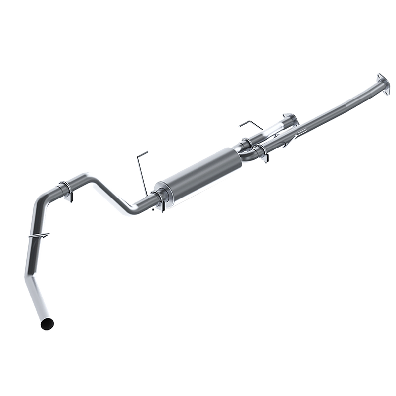 MBRP Cat Back Exhaust System Single Side No Tip Aluminized Steel For 09-21 Toyota Tundra - S5314P