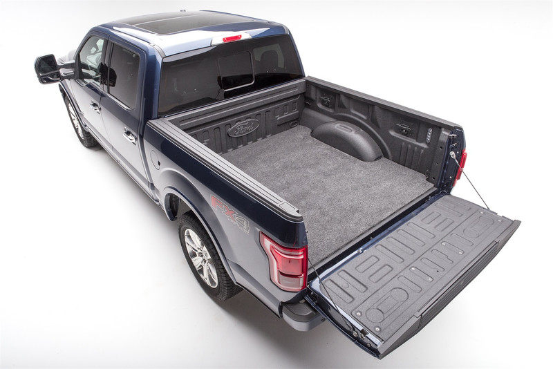 BedRug Bedmat For Spray-In Or No Bed Liner 15+ Ford F-150 5'7" Bed - BMQ15SCS