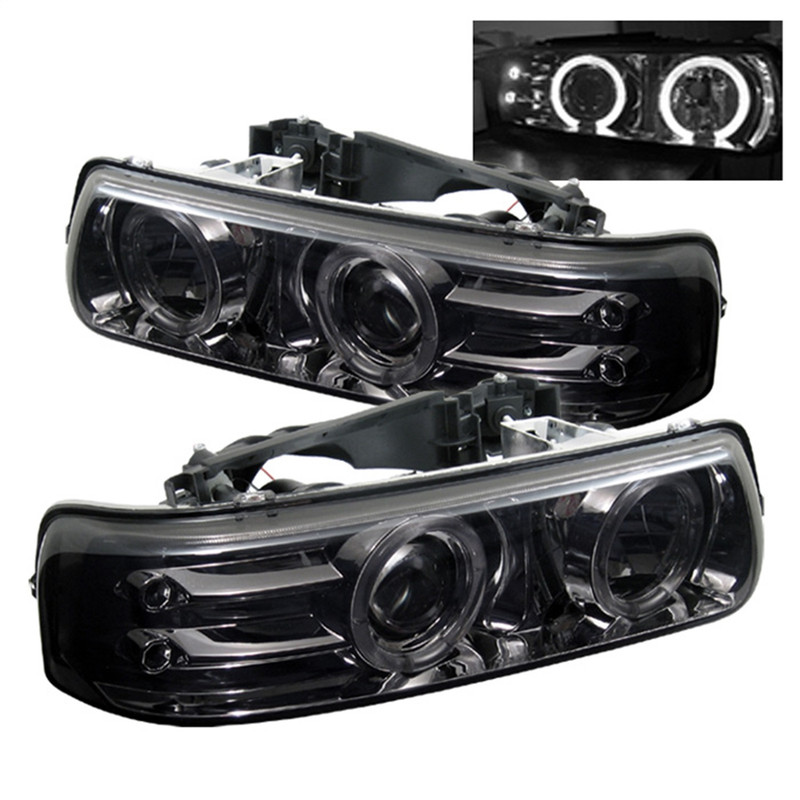 Spyder Auto Halo LED Projector Headlights - 5009616