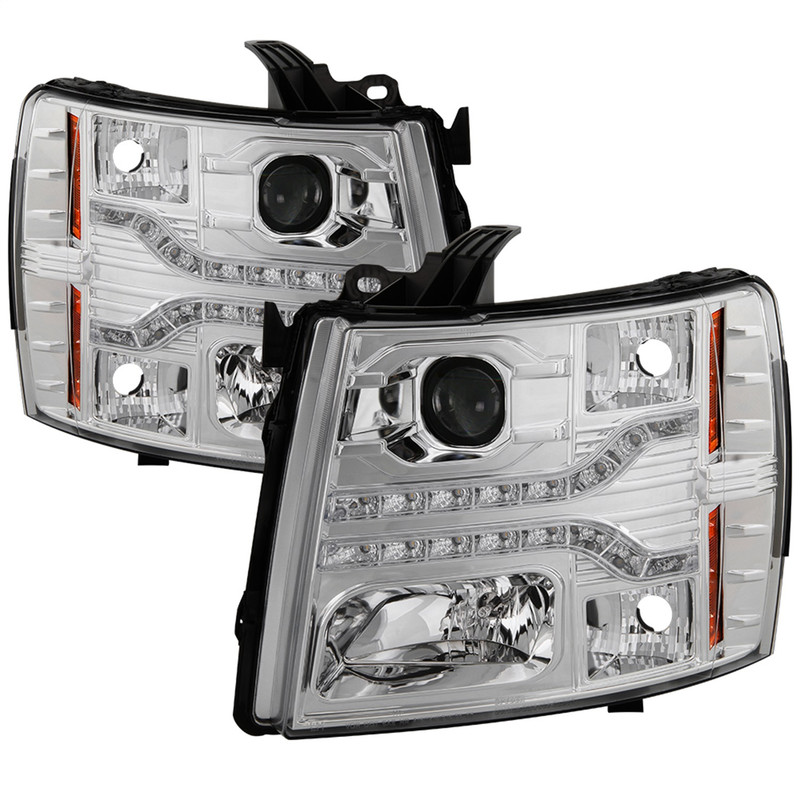 Spyder Auto DRL LED Projector Headlights - 5083586