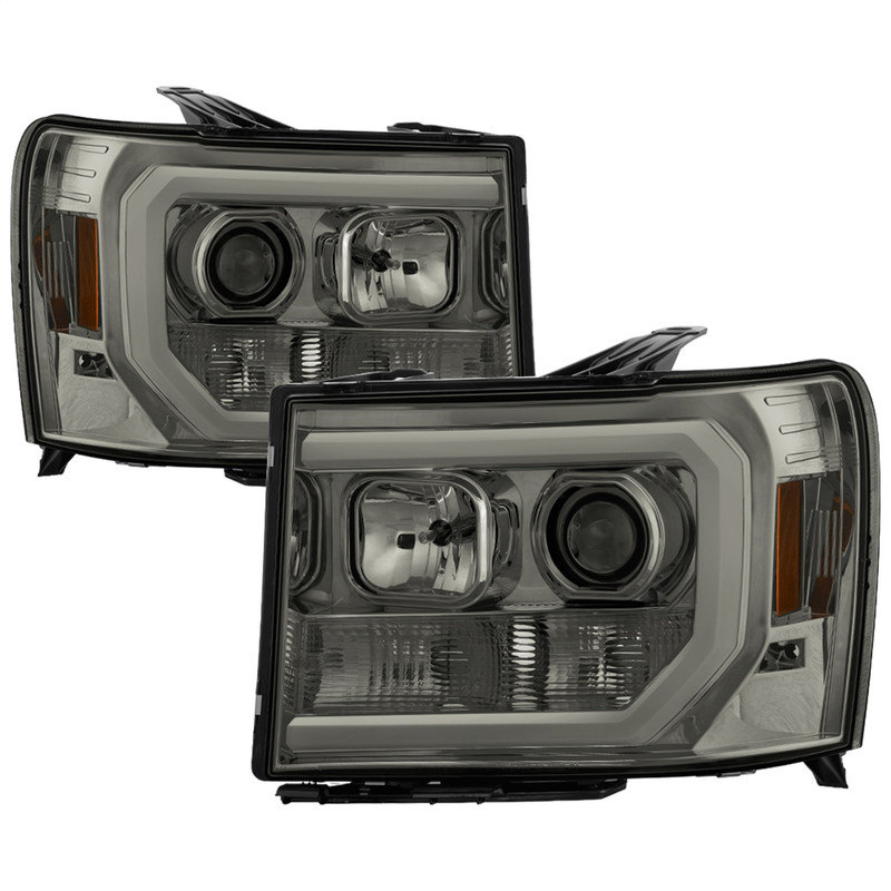 Spyder Auto Light Bar DRL LED Projector Headlights - 5083654
