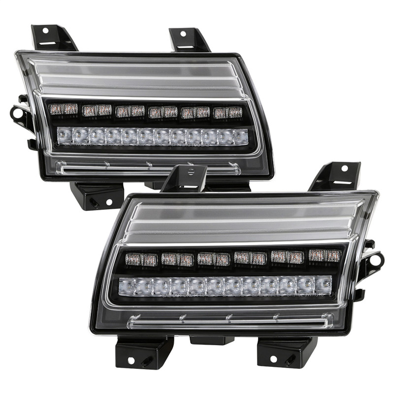 Spyder Auto Full LED Front Bumper Lights - 5086808