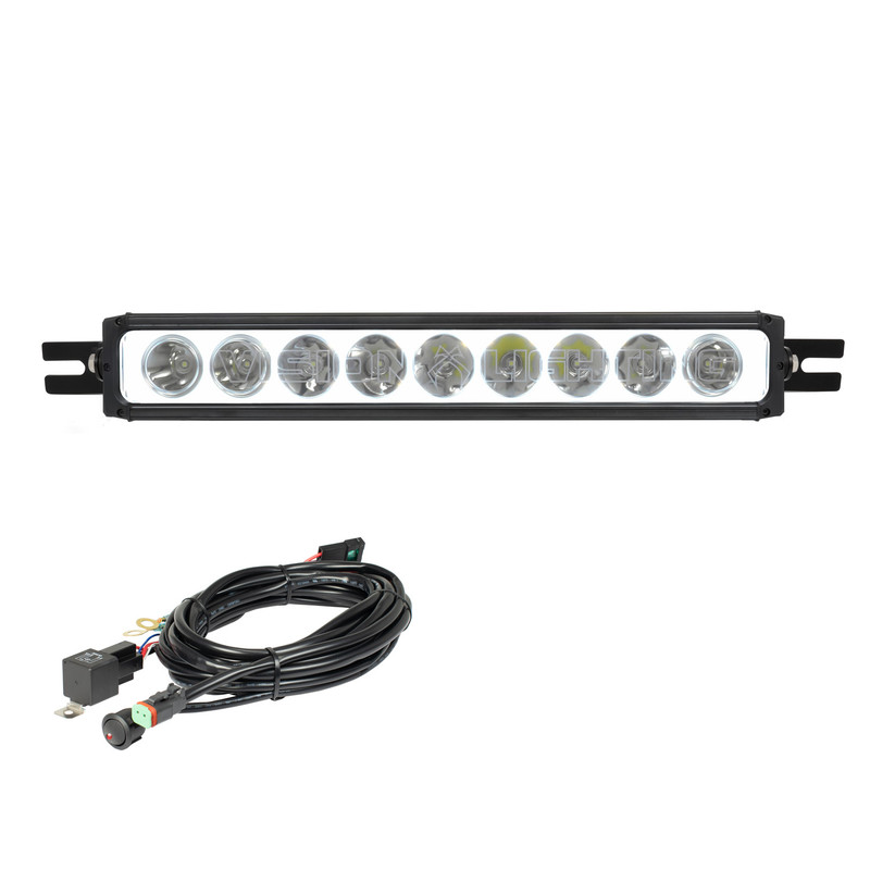 Vision X Lighting 19+ Ford Ranger XPR Halo Lower Bumper Light Bar - PCV-XPL15BL