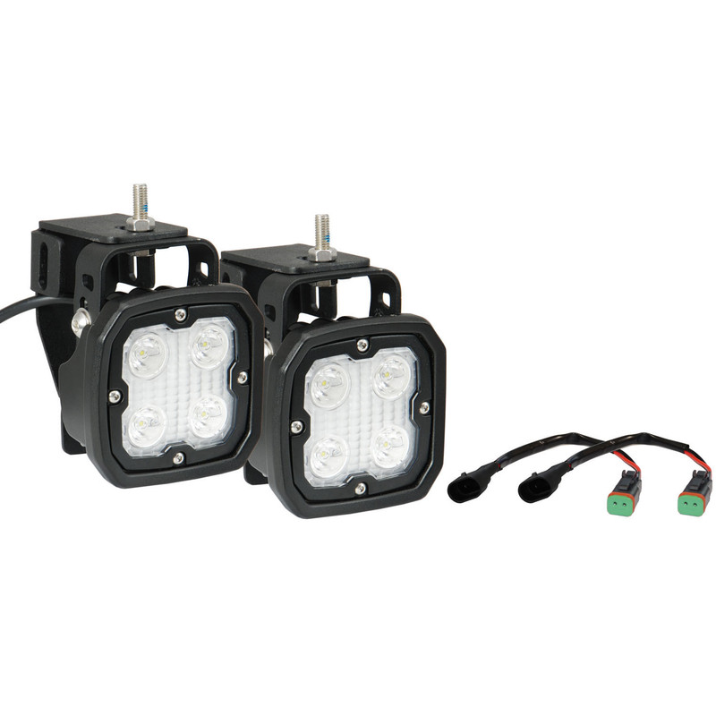 Vision X Lighting 99-16 Ford Superduty Fog Light Upgrade Kit With Dura-410 Lights And Harness - 9891200