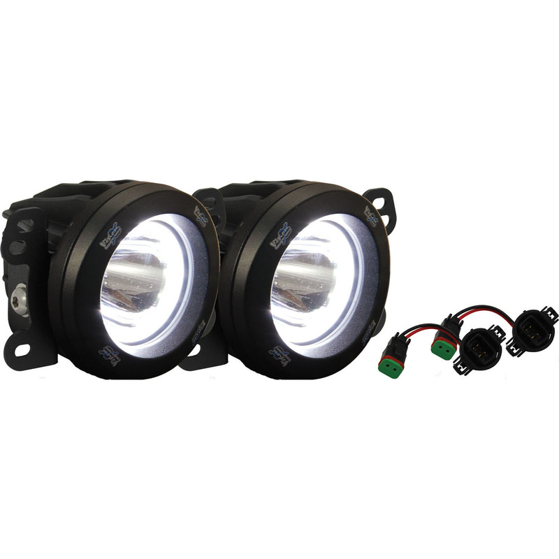 Vision X Lighting 07-09 Jeep Jk Fog Light Upgrade Kit With Optimus Halo - 9891811