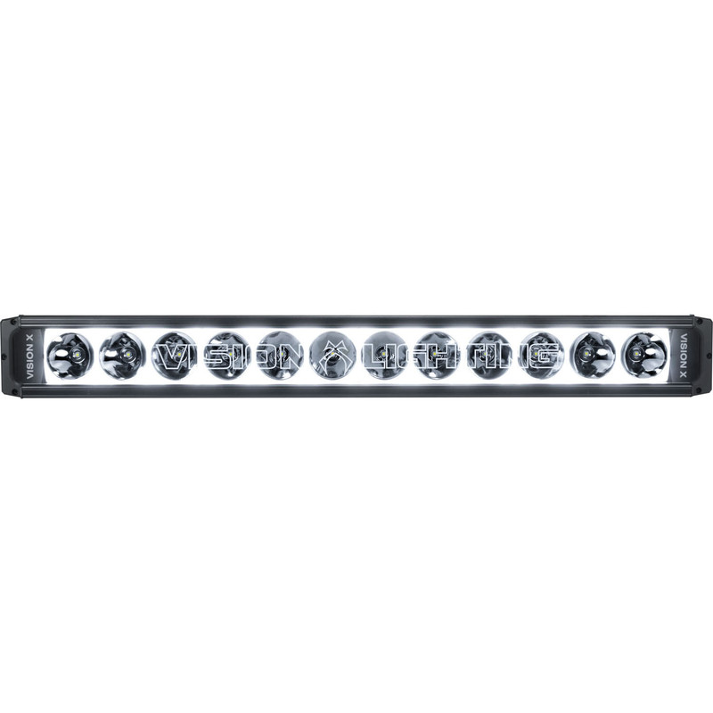 Vision X Lighting 25" Xpr-S Halo 10W Light Bar 12 Led Spot Optics For Xtreme Distance - XPR-H12S