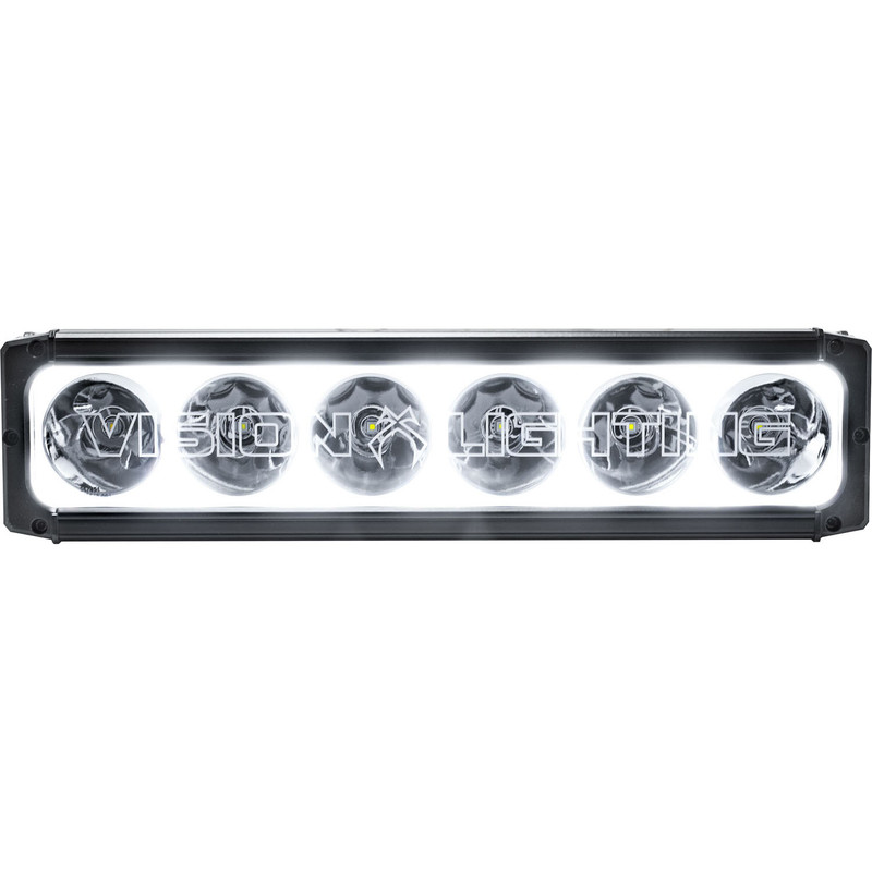 Vision X Lighting 12" Xpr-S Halo 10W Light Bar 6 Led Spot Optics For Xtreme Distance - XPR-H6S