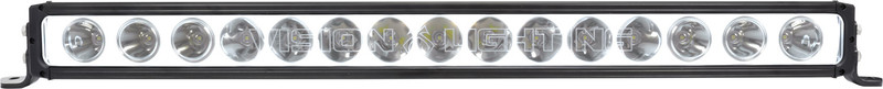 Vision X Lighting 30" Xpr Halo 10W Light Bar 15 Led Tilted Optics For Mixed Beam - XPR-H15M