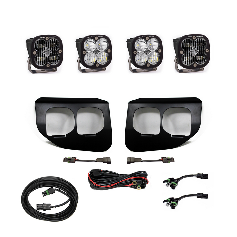 Baja Designs Super Duty (20-22) Fog Lights Dual FPK SAE/Sport DC - 447738