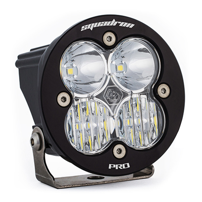 Baja Designs Squadron-R Pro LED Light Pod, Driving/Combo Pattern, Clear Lens - 590003