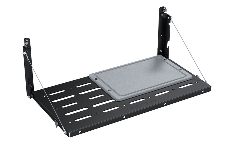 TeraFlex Jeep JK/JKU MP Tailgate Table w/ Cutting Board - 4804180