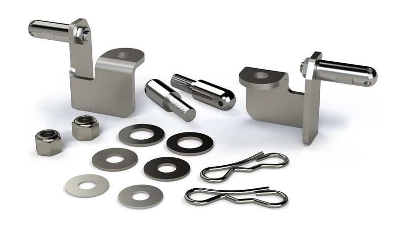 TeraFlex Jeep JK/JKU Front Sway Bar Quick Disconnect Upgrade Kit - 600093