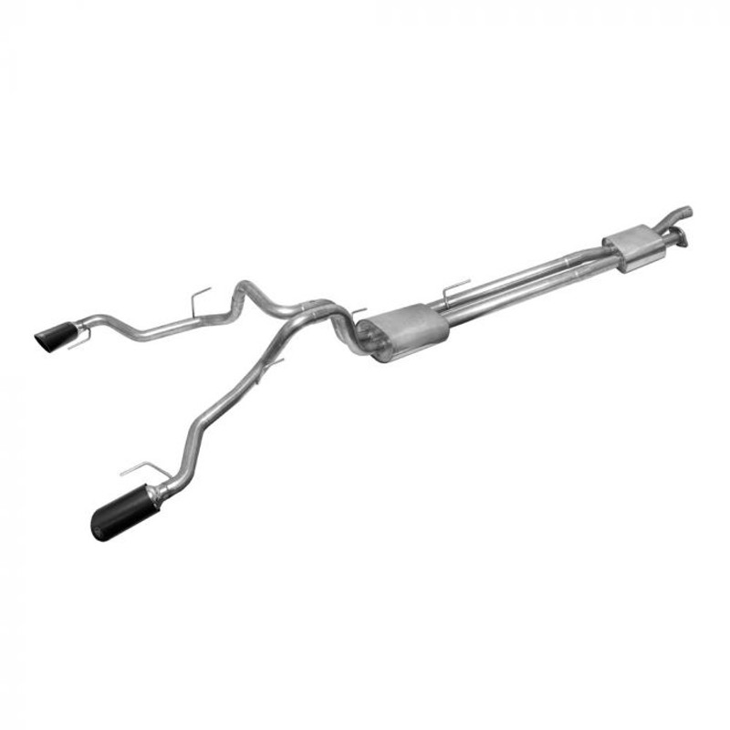 Ford Performance Catback Exhaust w/ Dual Rear Carbon Fiber Tips: 17-20 Raptor - M-5200-F15RSCF