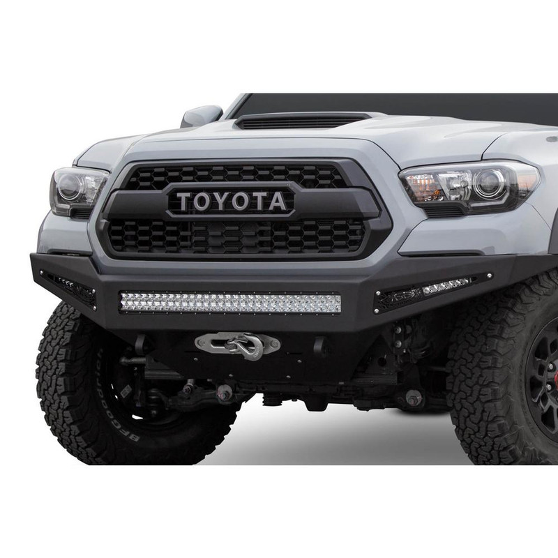 Addictive Desert Designs HoneyBadger Winch Front Bumper: 16-23 Tacoma - F687382730103