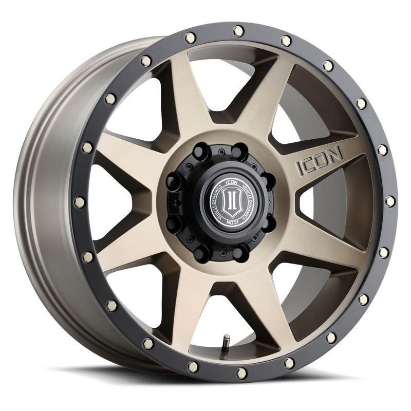 ICON Alloys Rebound Bronze - 20x9 | 8x6.5" | 12 ET | 5.5" BS - 1820908055BR