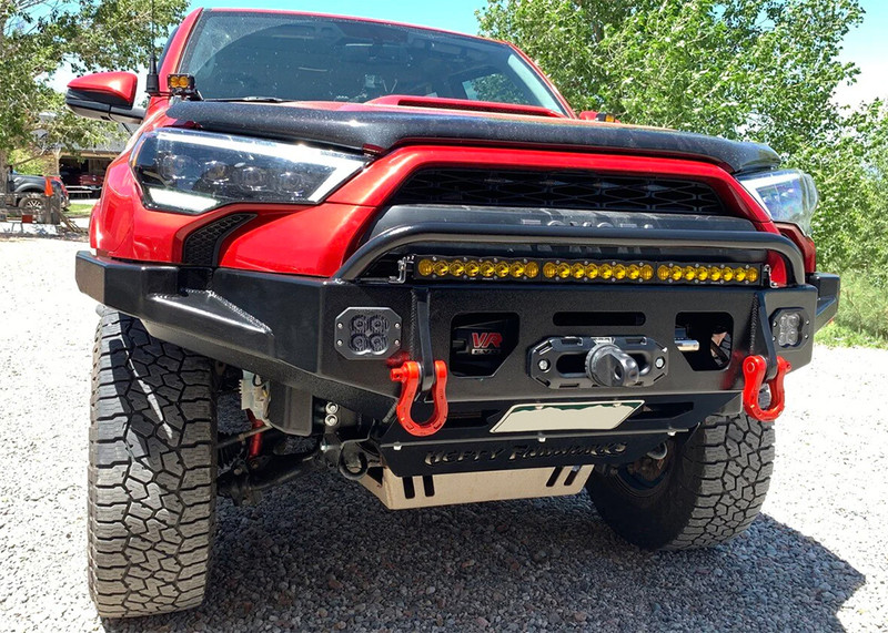 Hefty Fabworks Front Aluminum Bumper: 10+ 4Runner