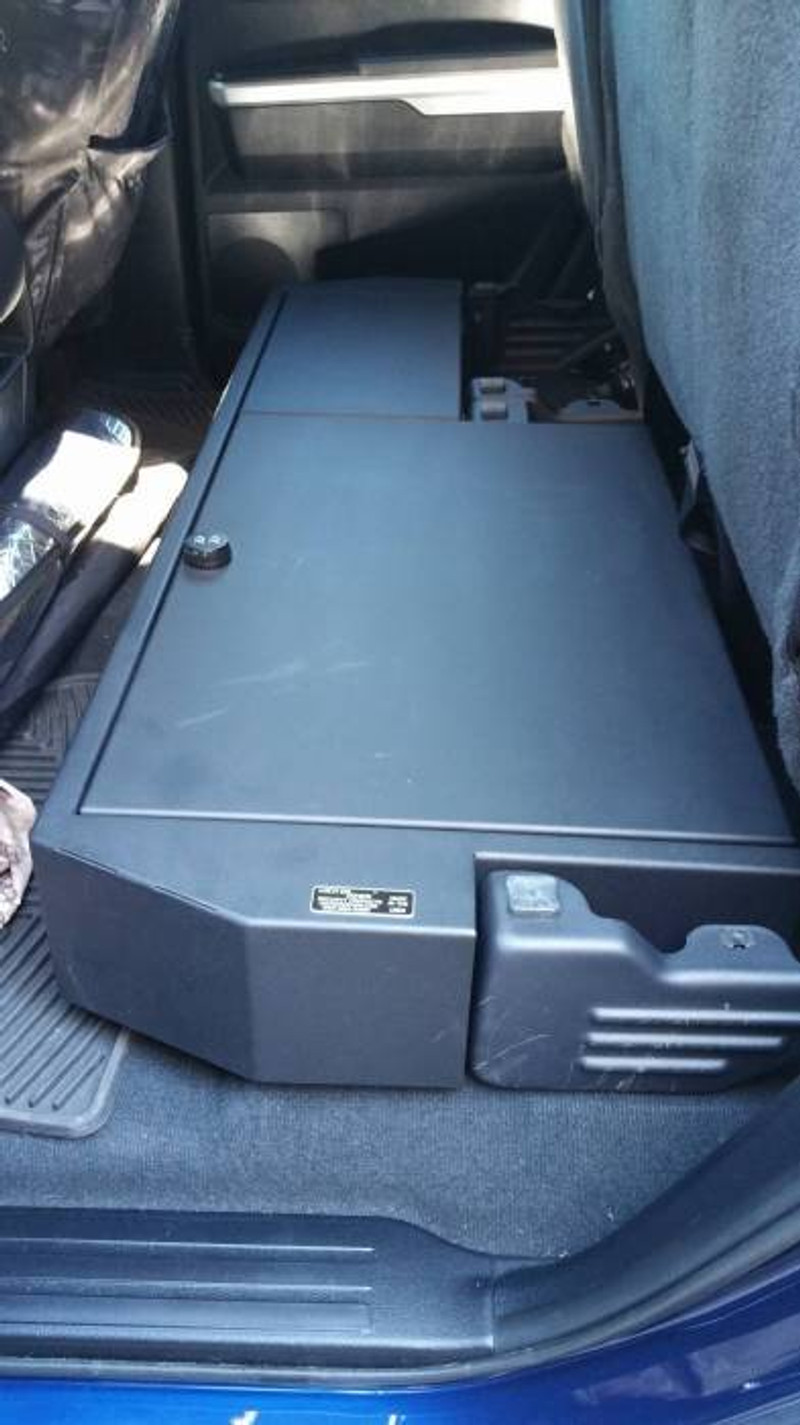 SUVault Long Gun Safe: 07-21 Tundra (Double Cab) - LD3043