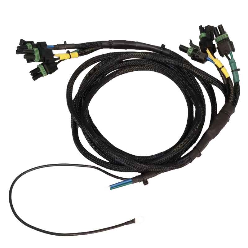 Offroad Alliance 3WP Triple Bezel Kit Wiring Harness for Baja Designs