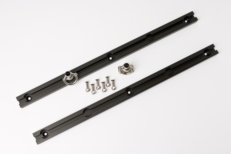 Hi-Lift 22 in. Slide-N-Lock Tie Down System - Black - SWR22B