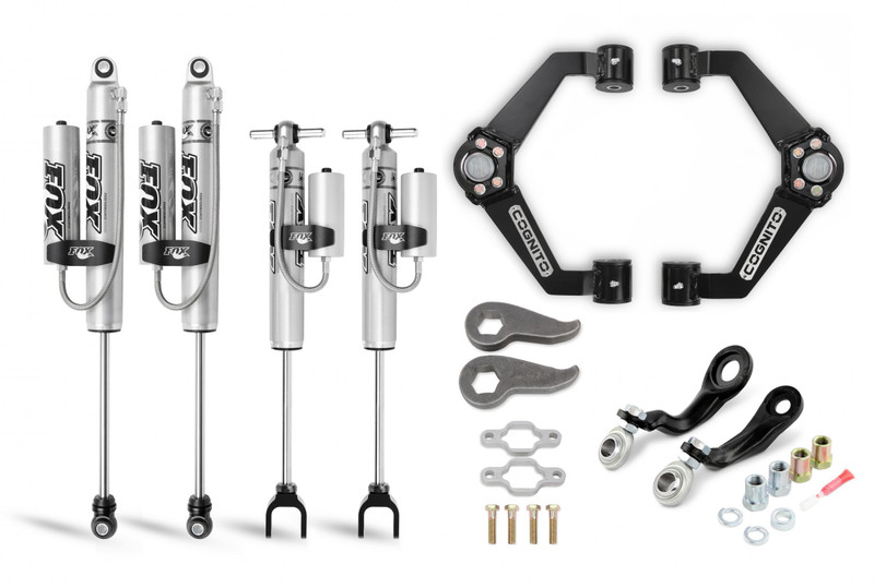 Cognito 3-Inch Premier Leveling Kit with Fox PSRR 2.0 Shocks for 11-19 Silverado/Sierra 2500/3500 2WD/4WD - 110-P0926