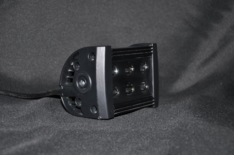 DV8 Offroad 5 in. Light Bar, 24W Spot 3W LED, Black - BR5E24W3W