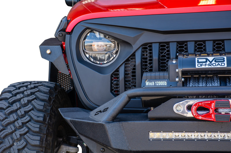DV8 Jeep JL Replacement Grill Black - GRJL-01 | Offroad Alliance