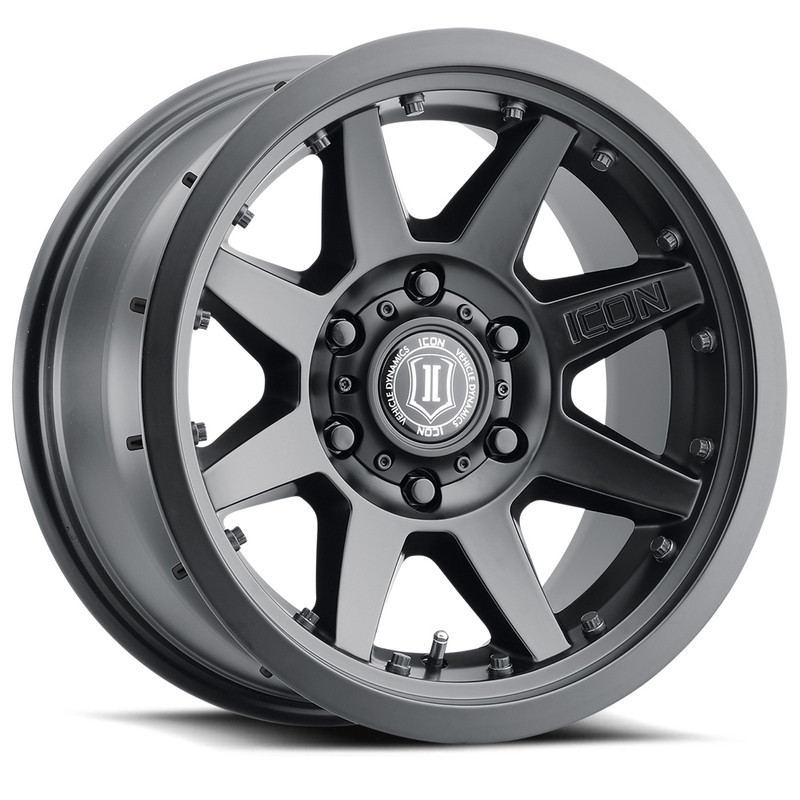 ICON Alloys Rebound Pro Black 6x135 - 21817856350SB | Offroad Alliance
