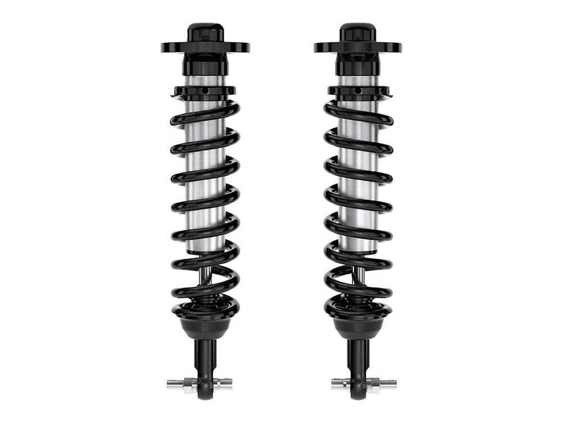 ICON 0-3" Lift, Front, V.S. 2.5 Series Coilovers, Internal Reservoir, Pair for 21-23 F-150 2WD - 91717