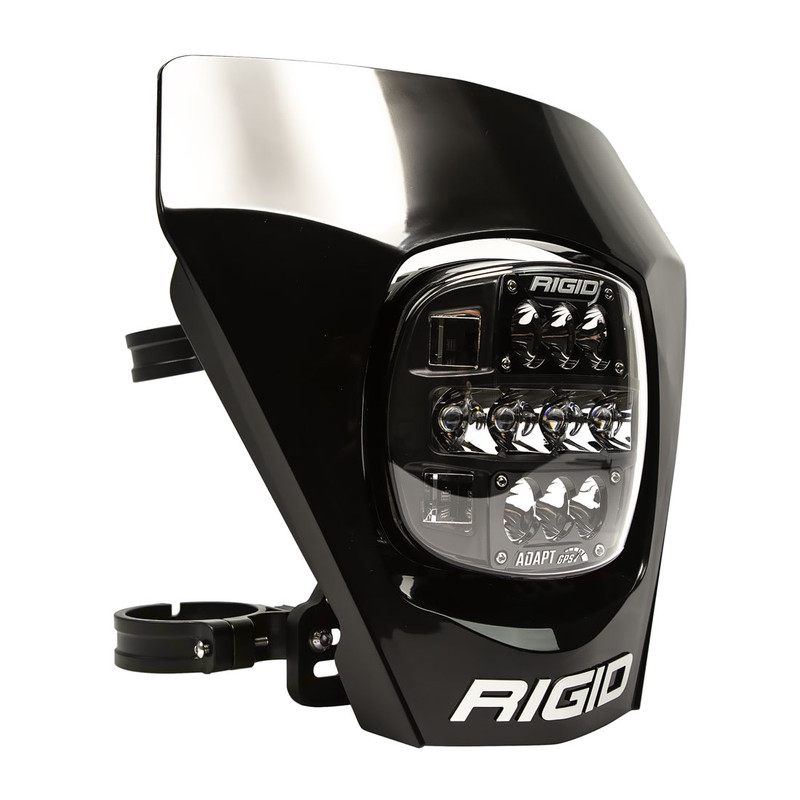 RIGID Adapt XE Number Plate, Black - 300418