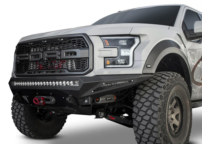 Addictive Desert Designs Intercooler Upgrade Kit (Clocked Blowoff Valve): 15-23 F-150, 17-25 Raptor - IC1650KIT-S