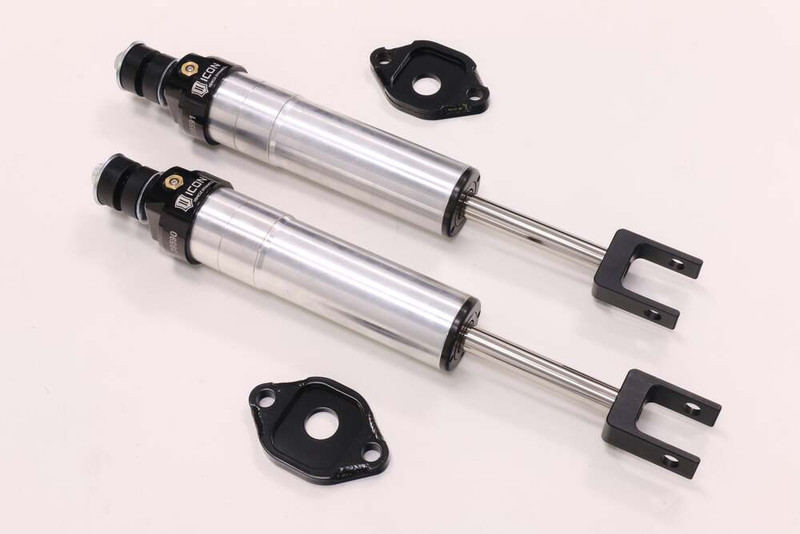 ICON 6-8" Lift Front 2.5 VS Extended Travel Shocks, Pair for 11-16 GM 2500/3500 HD - 77608P