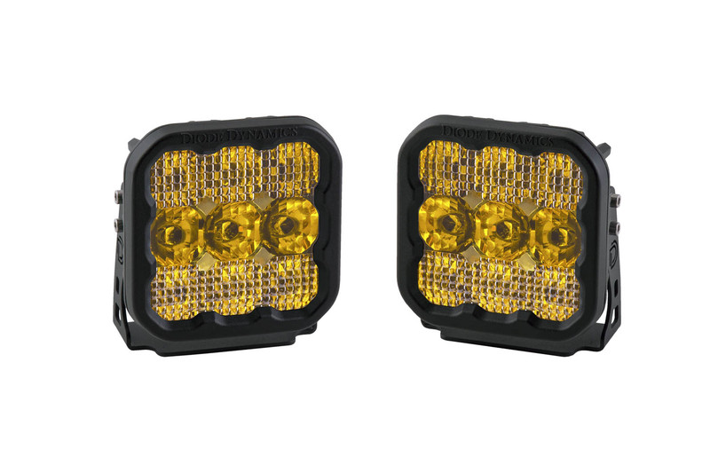 SS5 LED Pod Pro Yellow Combo Pair Diode Dynamics - DD6778P