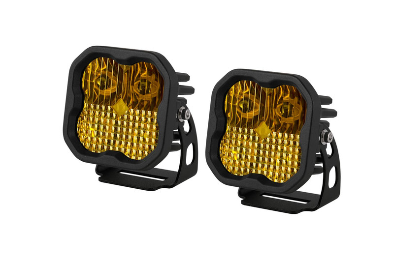 Diode Dynamics SS3 Pro Amber Backlight Yellow Combo Standard Pair-DD6893P