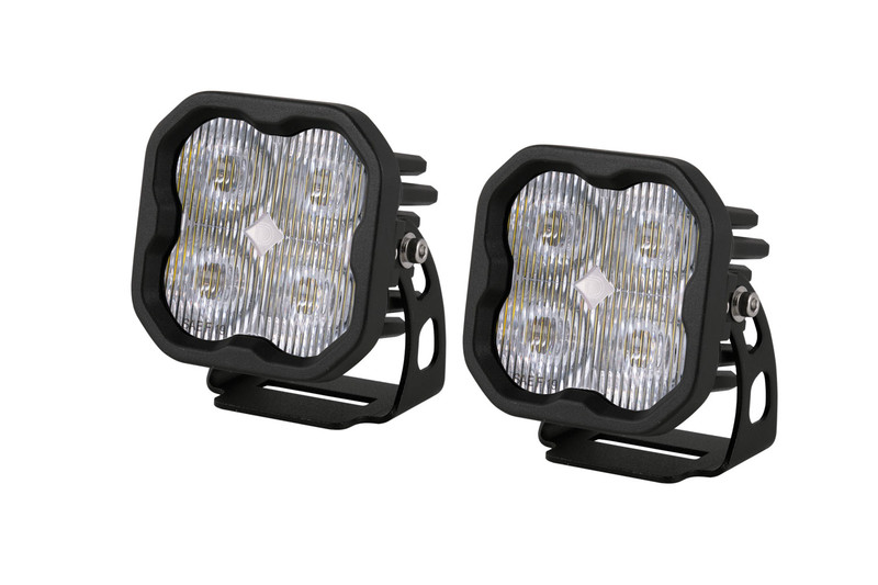 Diode Dynamics SS3 Max White Backlight White SAE Fog Standard Pair-DD6896P