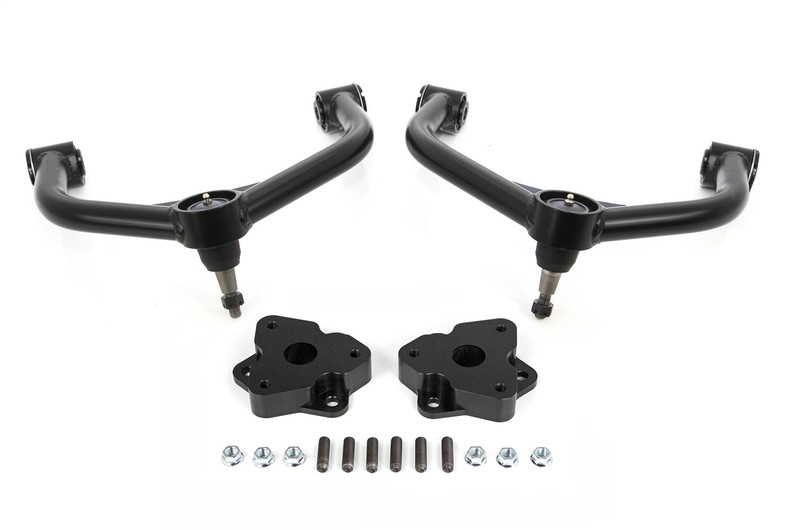 ReadyLIFT 06-18 Ram 1500 T6 Billet Front Leveling Kit 2 in. Front Lift Tubular Upper Control Arms Anodized Black Allows Up To A 35in. Tire - T6-1036-K